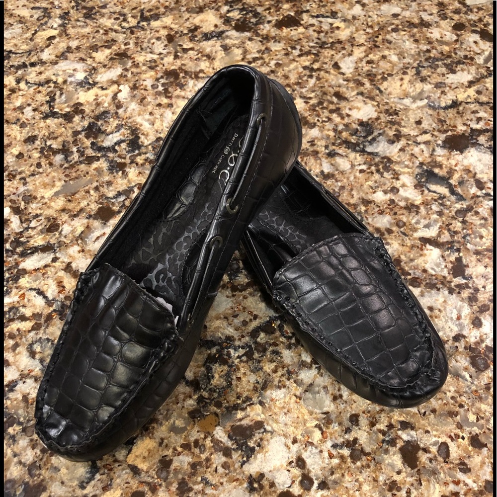 BOC loafers sz 7 man-made upper black new